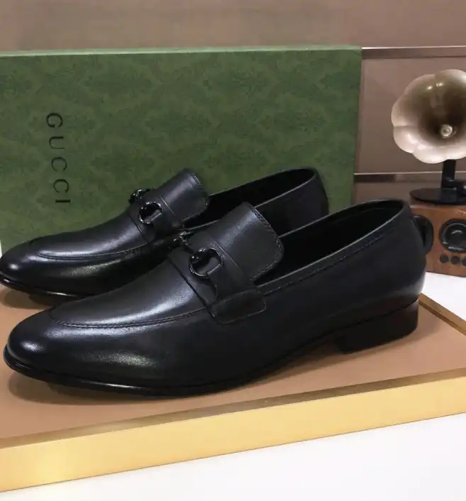 hype Gucci Leather Shoes