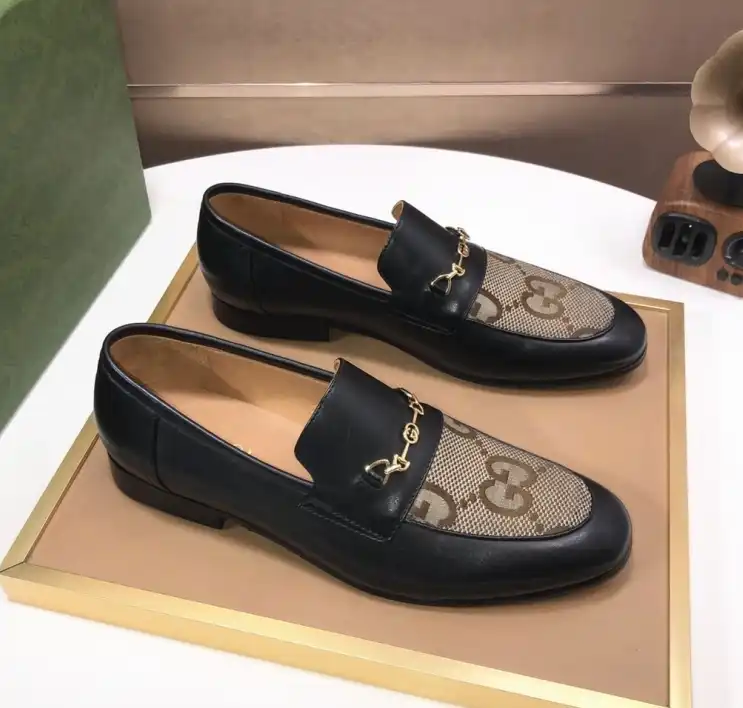 hype Gucci Leather Shoes