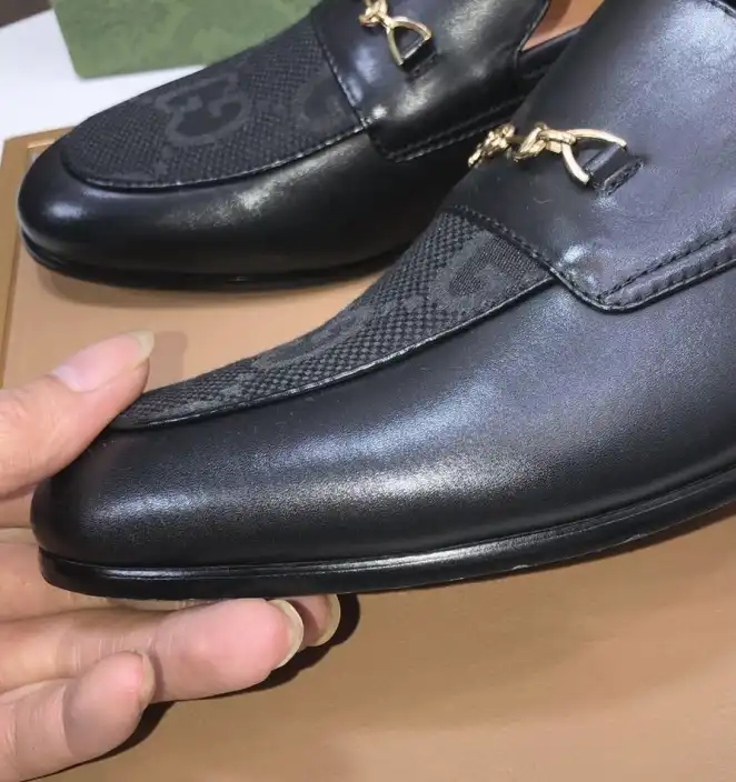 hype Gucci Leather Shoes