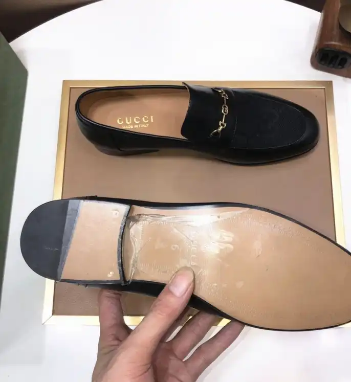 hype Gucci Leather Shoes