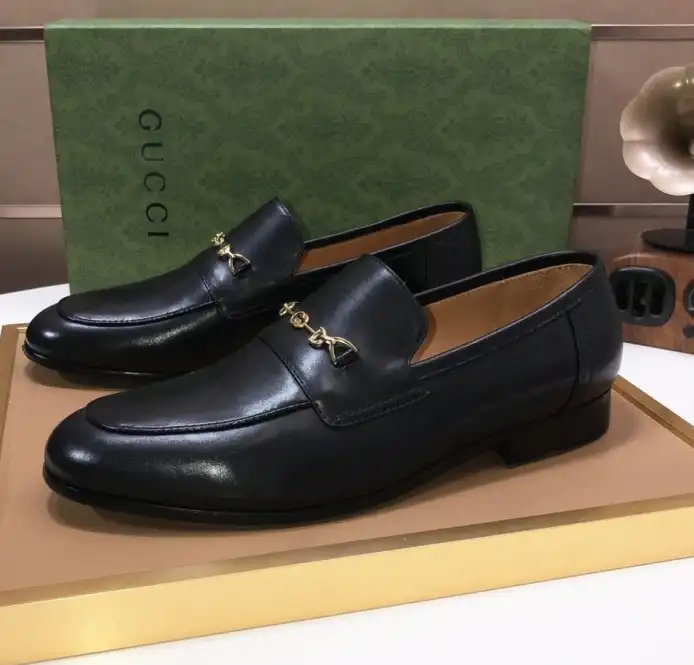 hype Gucci Leather Shoes