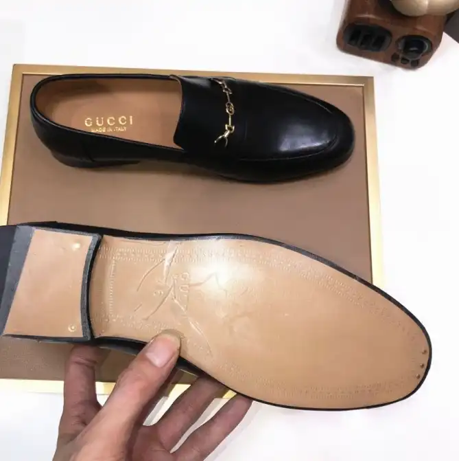 hype Gucci Leather Shoes