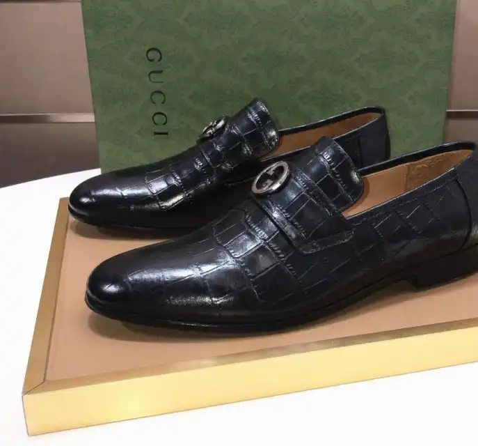 hype Gucci Leather Shoes