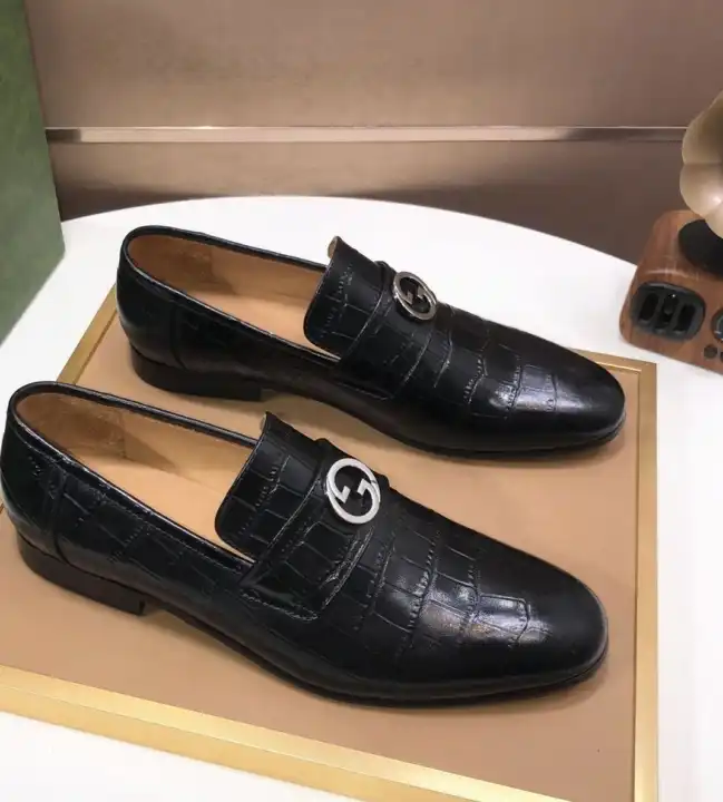 hype Gucci Leather Shoes