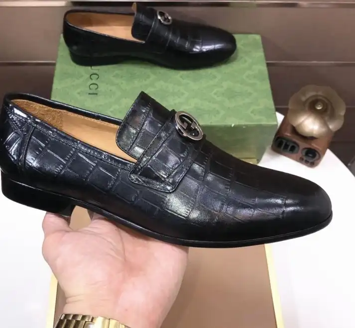 hype Gucci Leather Shoes