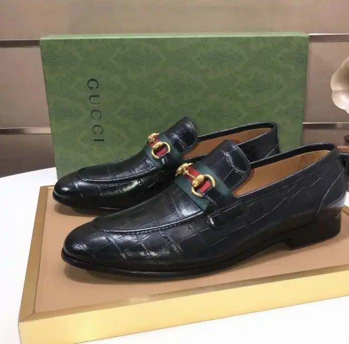 hype Gucci Leather Shoes