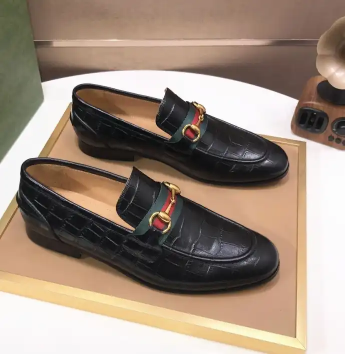 hype Gucci Leather Shoes