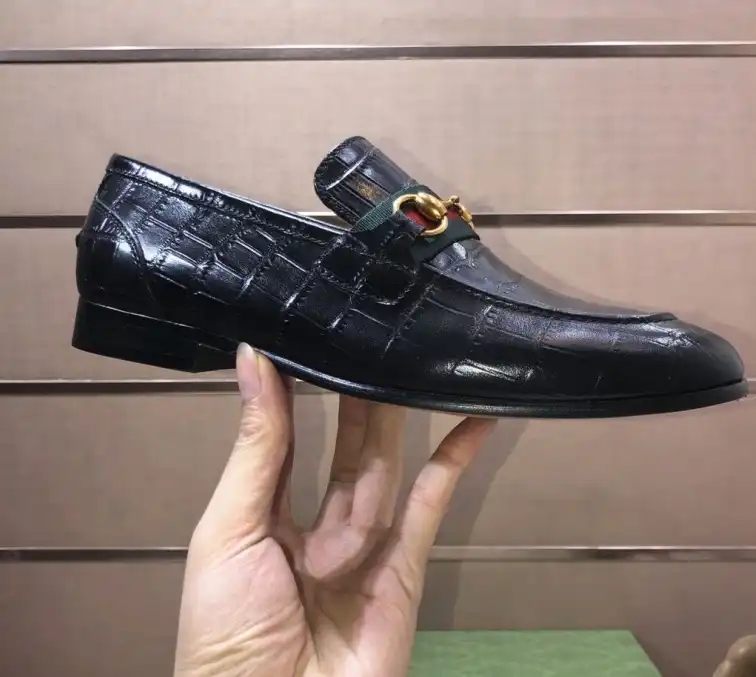 hype Gucci Leather Shoes