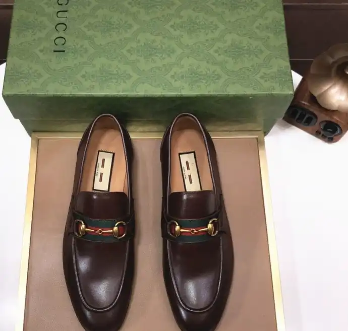 hype Gucci Leather Shoes