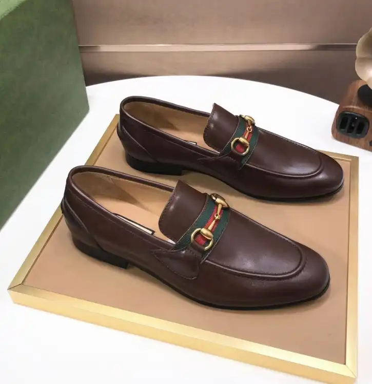 hype Gucci Leather Shoes