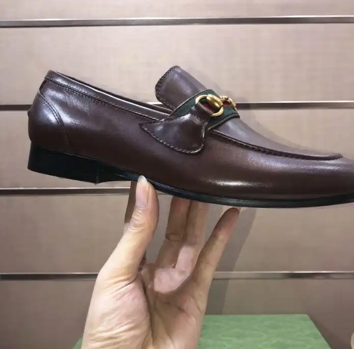 hype Gucci Leather Shoes