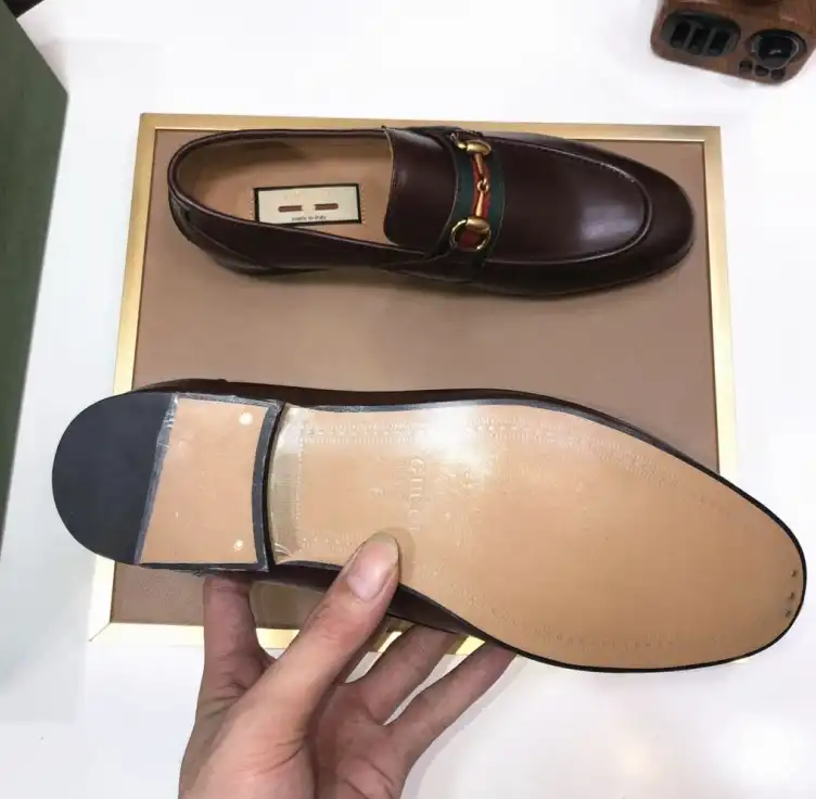 hype Gucci Leather Shoes