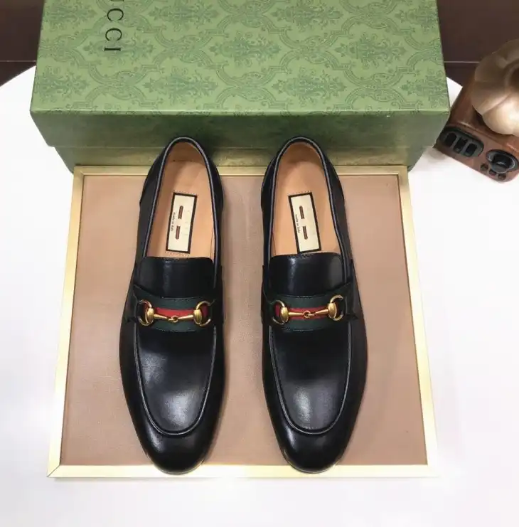 hype Gucci Leather Shoes