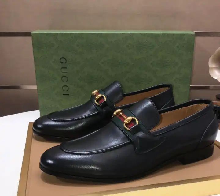 hype Gucci Leather Shoes