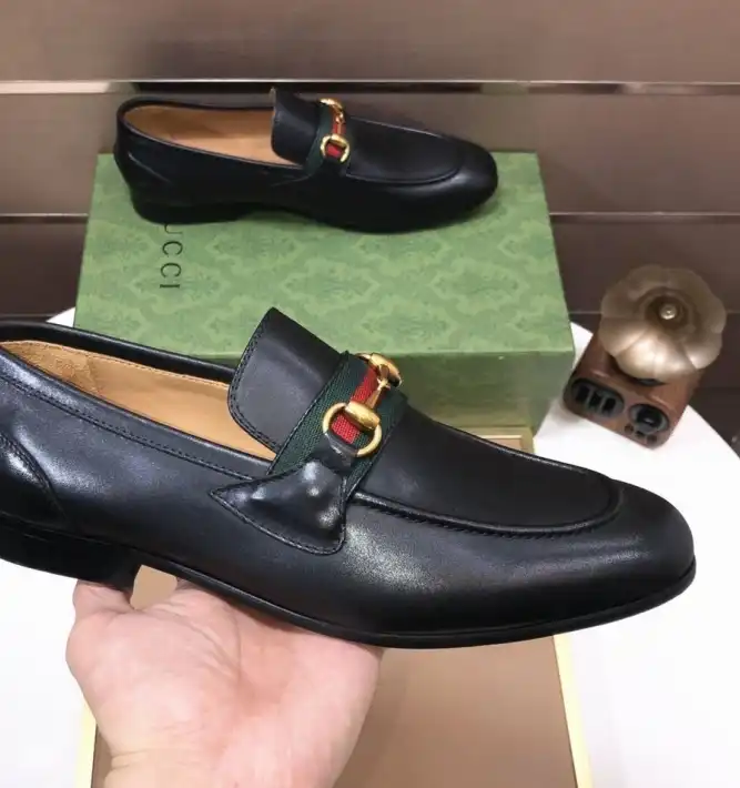 hype Gucci Leather Shoes