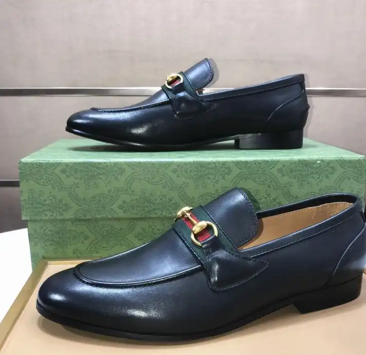 hype Gucci Leather Shoes