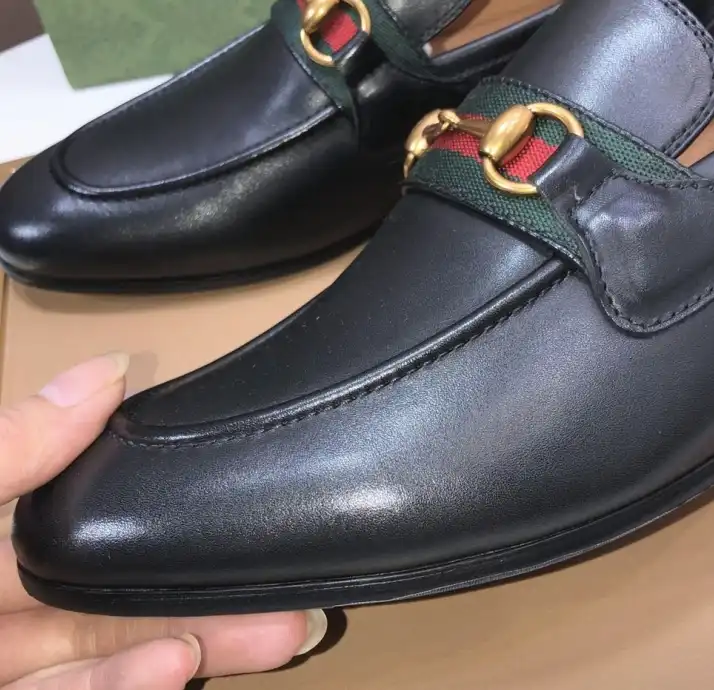 hype Gucci Leather Shoes