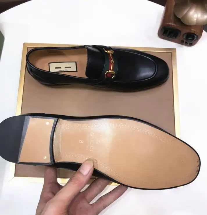 hype Gucci Leather Shoes