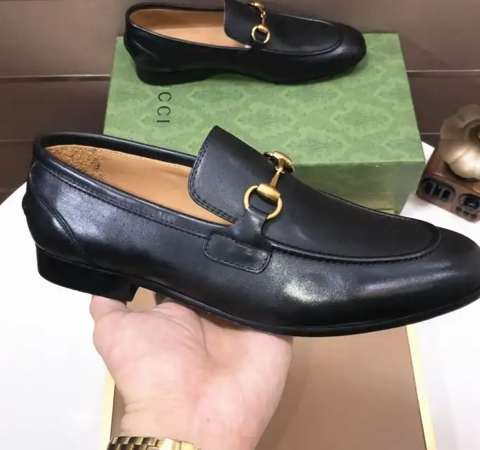 hype Gucci Leather Shoes