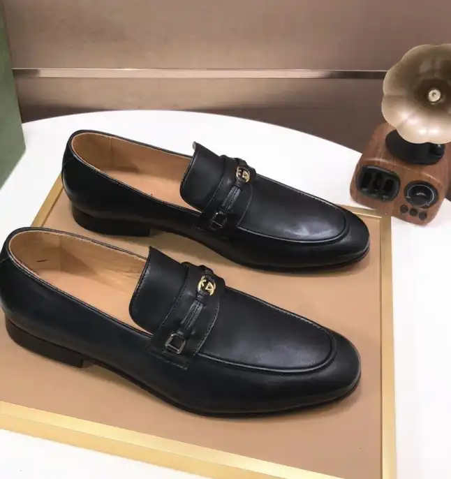 hype Gucci Leather Shoes