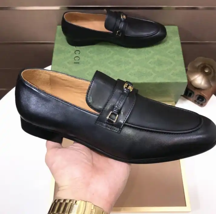 hype Gucci Leather Shoes