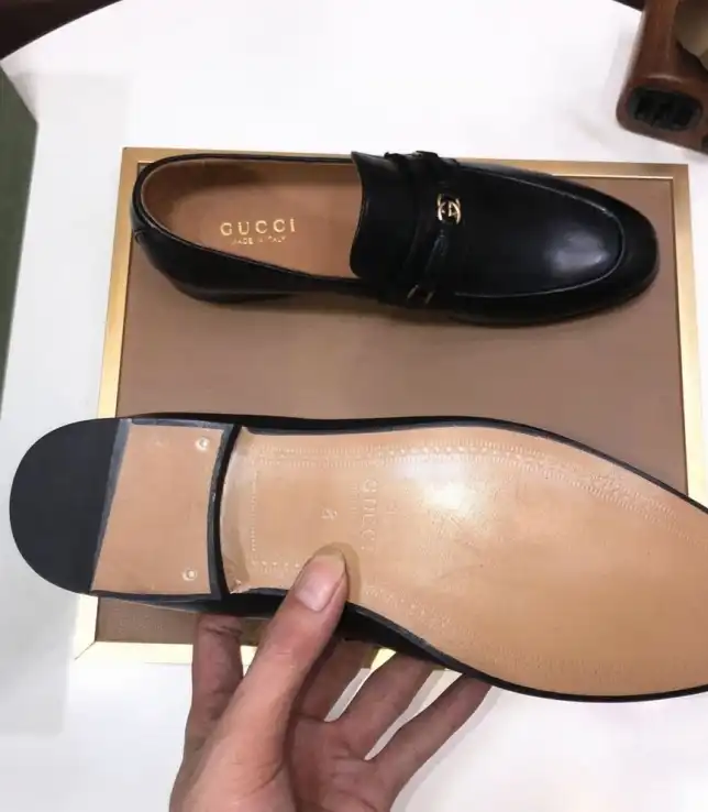 hype Gucci Leather Shoes