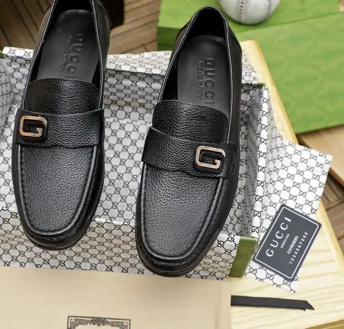 hype Gucci Leather Shoes