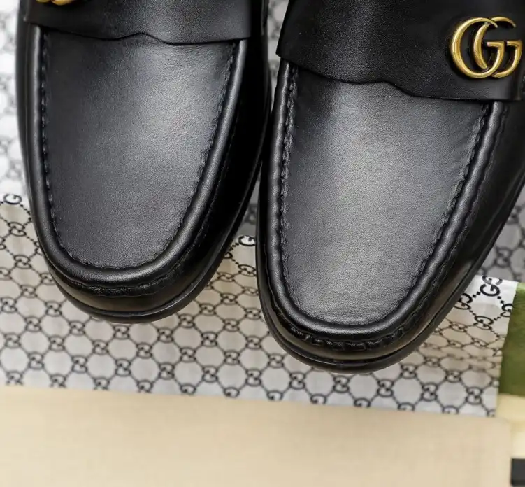 hype Gucci Leather Shoes