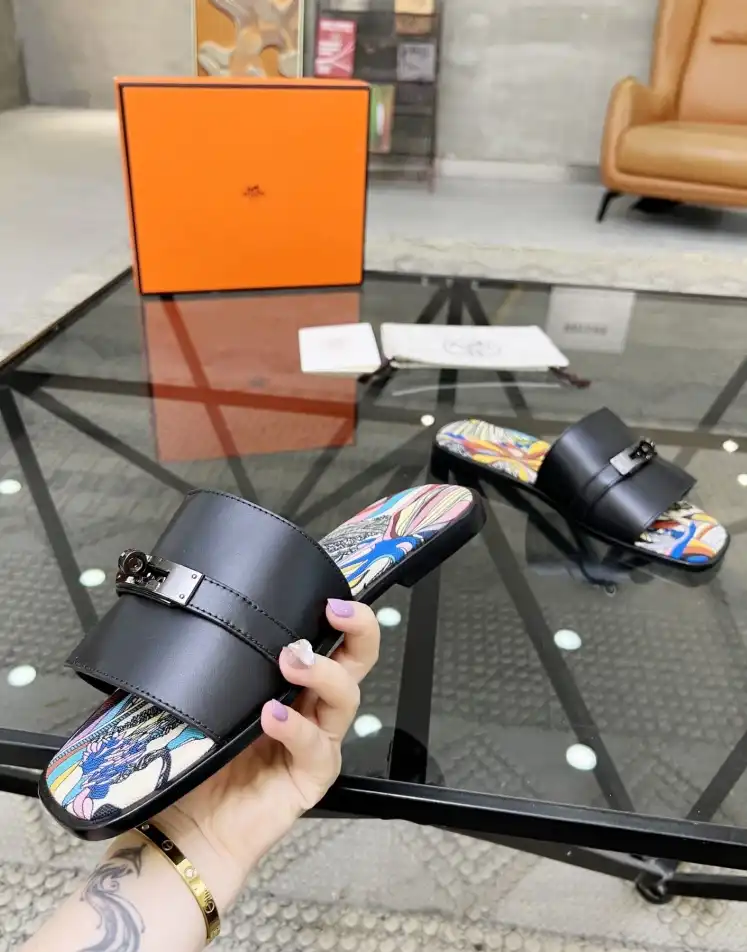 hype Hermes Slippers