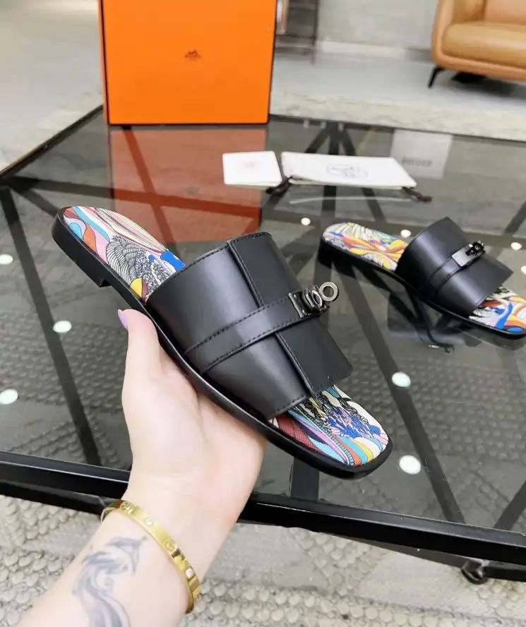 hype Hermes Slippers