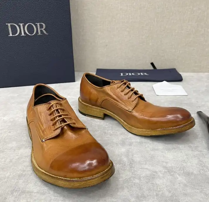 hype Christian Dior Leather Shoes