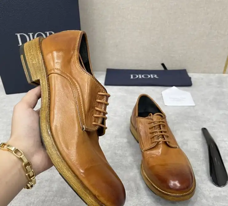 hype Christian Dior Leather Shoes