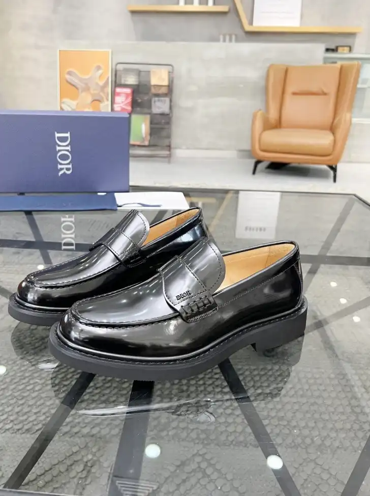 hype Christian Dior Leather Shoes