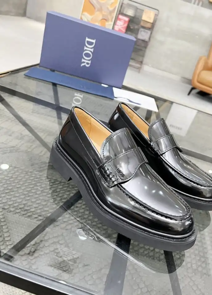 hype Christian Dior Leather Shoes