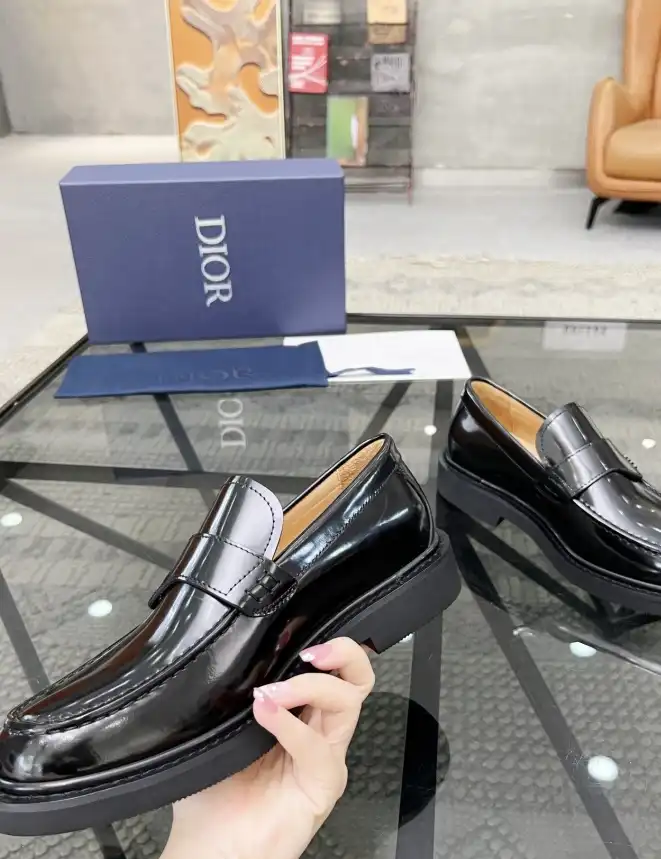 hype Christian Dior Leather Shoes