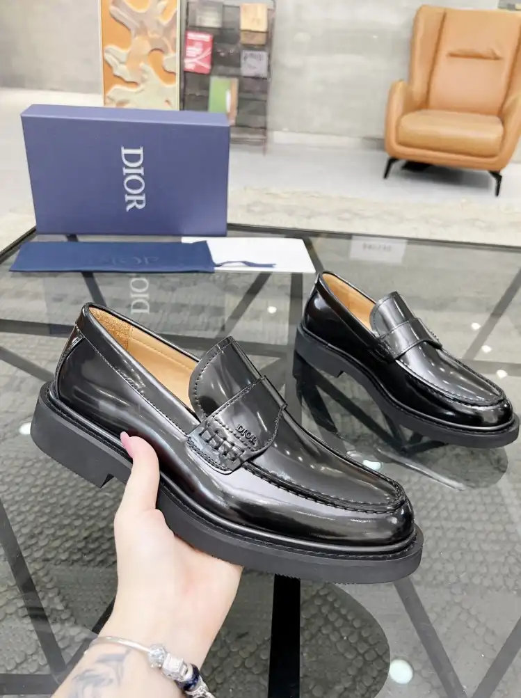 hype Christian Dior Leather Shoes