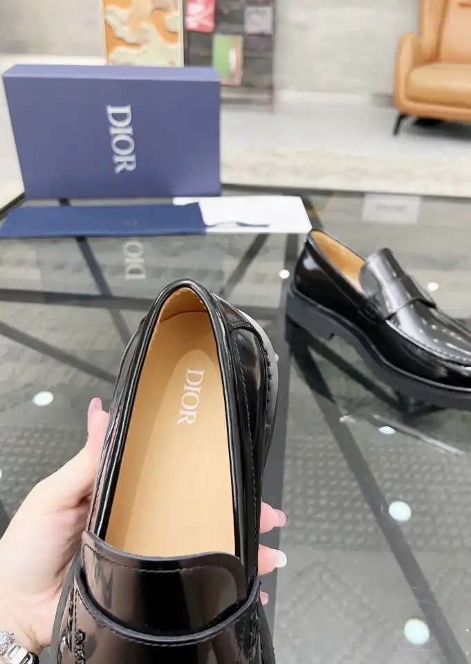 hype Christian Dior Leather Shoes