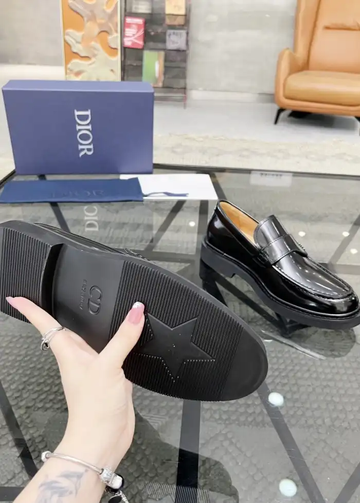 hype Christian Dior Leather Shoes