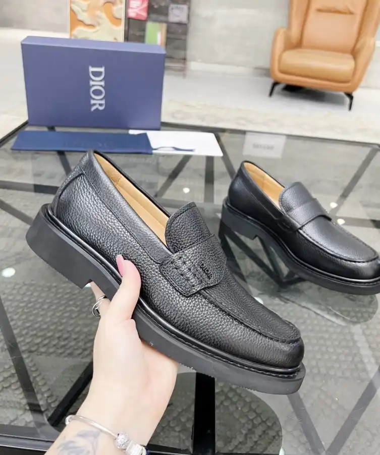 hype Christian Dior Leather Shoes