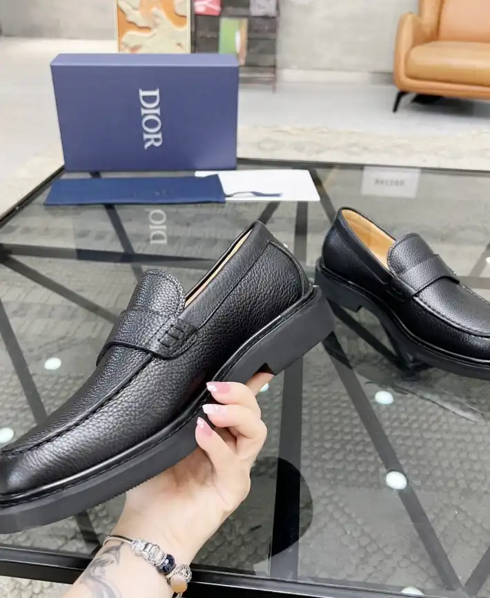 hype Christian Dior Leather Shoes