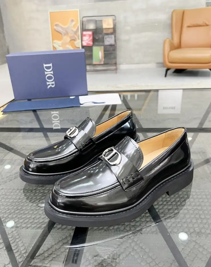 hype Christian Dior Leather Shoes