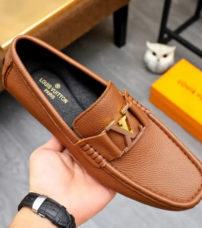 hype LV Leather Shoes