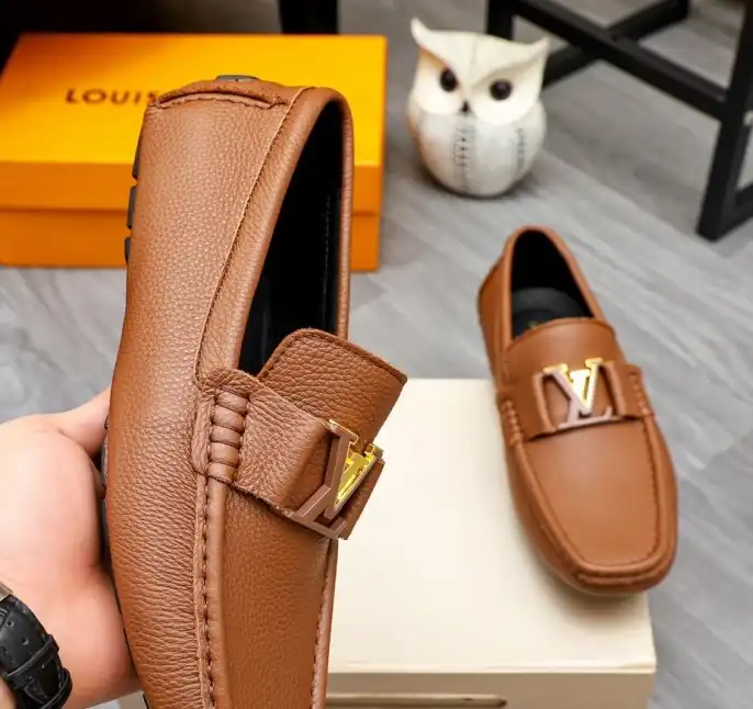 hype LV Leather Shoes