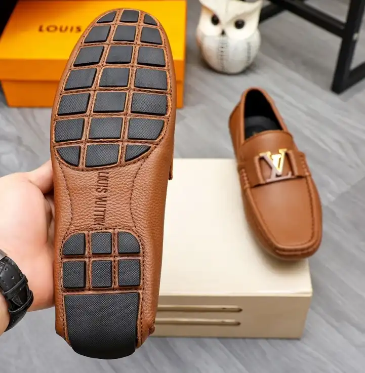 hype LV Leather Shoes