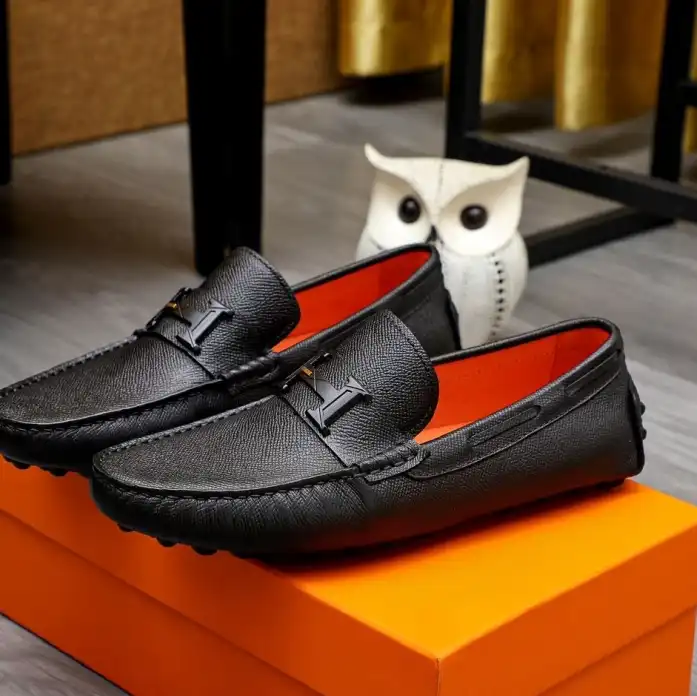 hype Hermes Leather Shoes