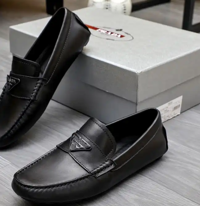 hype Prada Leather Shoes