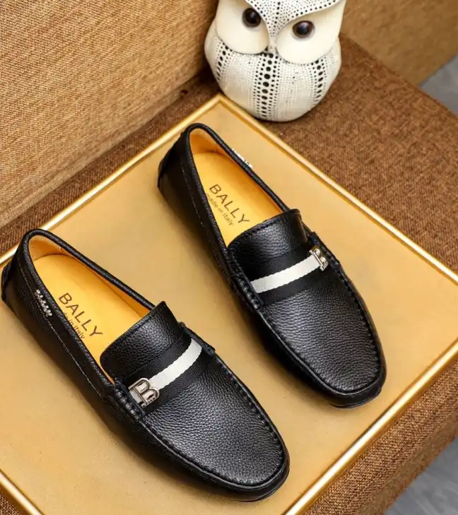 hype Bally Leather Shoes