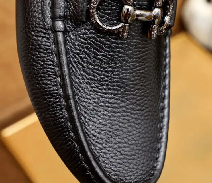 hype Ferragamo Leather Shoes