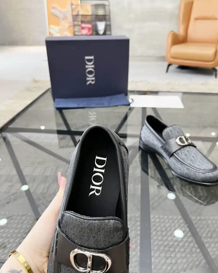 hype Christian Dior Leather Shoes