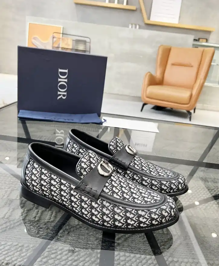 hype Christian Dior Leather Shoes